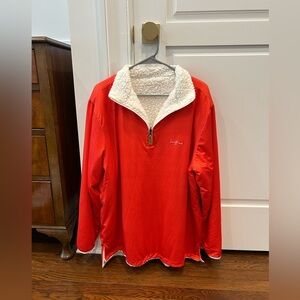 Orange USA Palm fleece